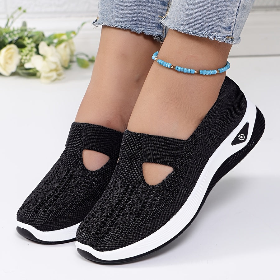 Sapatilhas slip-on confortáveis com ajuste seguro