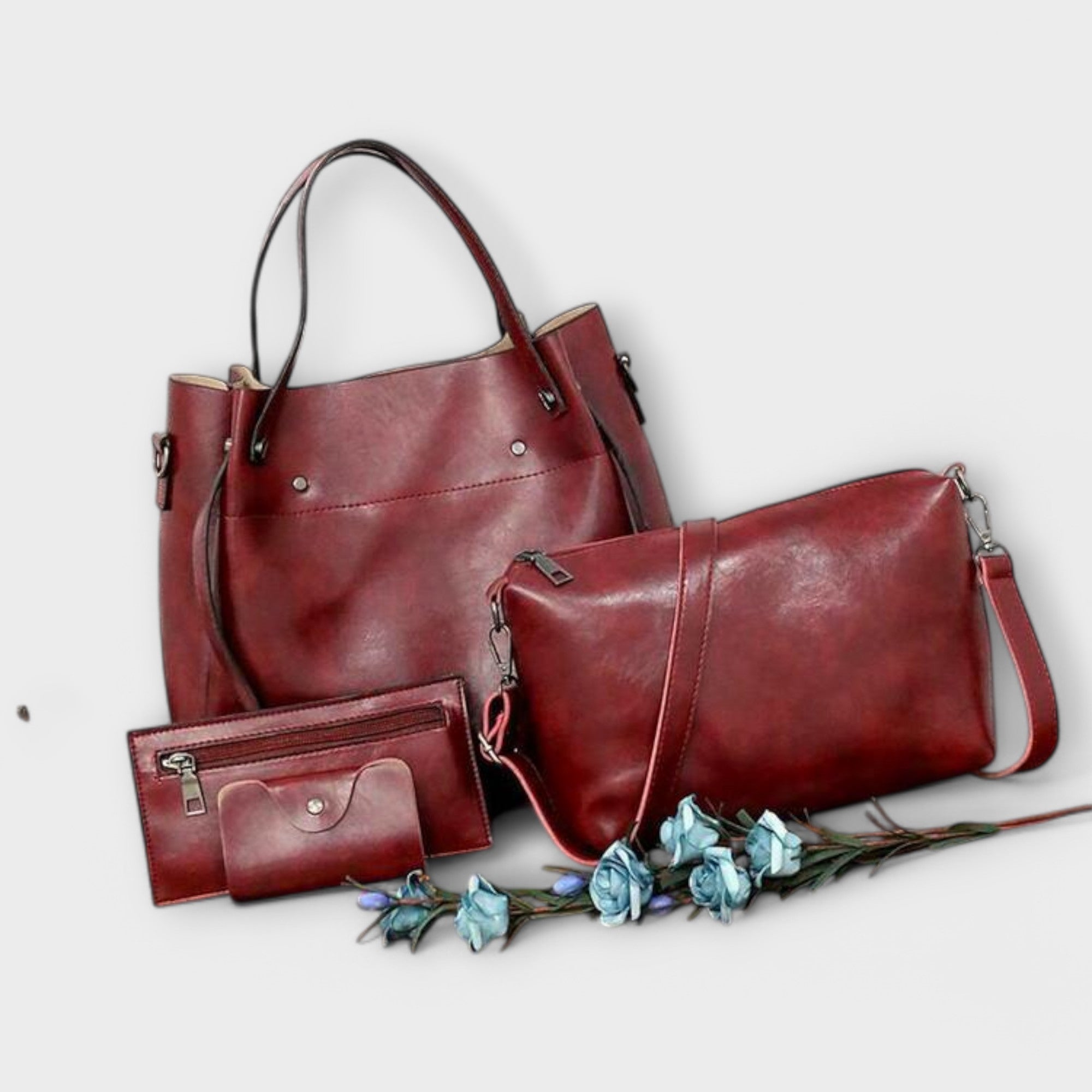 Azura – Vierteiliges Vintage-Taschenset