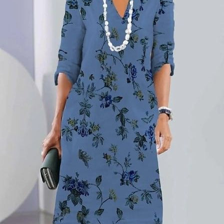 ELEANOR | GEBLÜMTES STUFENKLEID