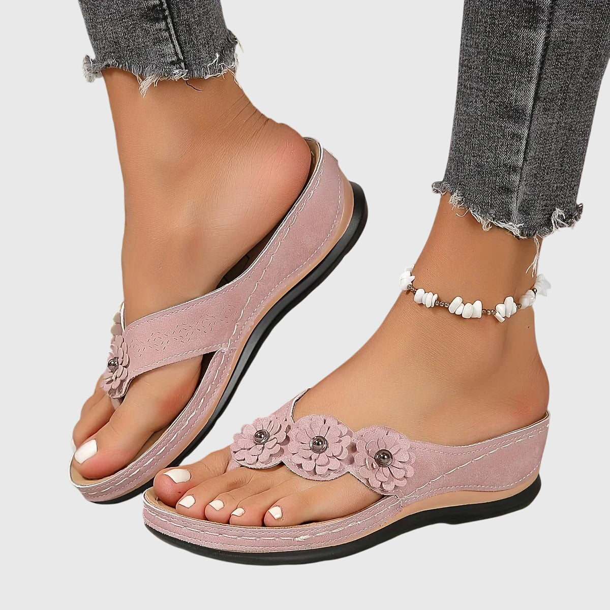 Asha - Elegante orthopädische Flip-Flops