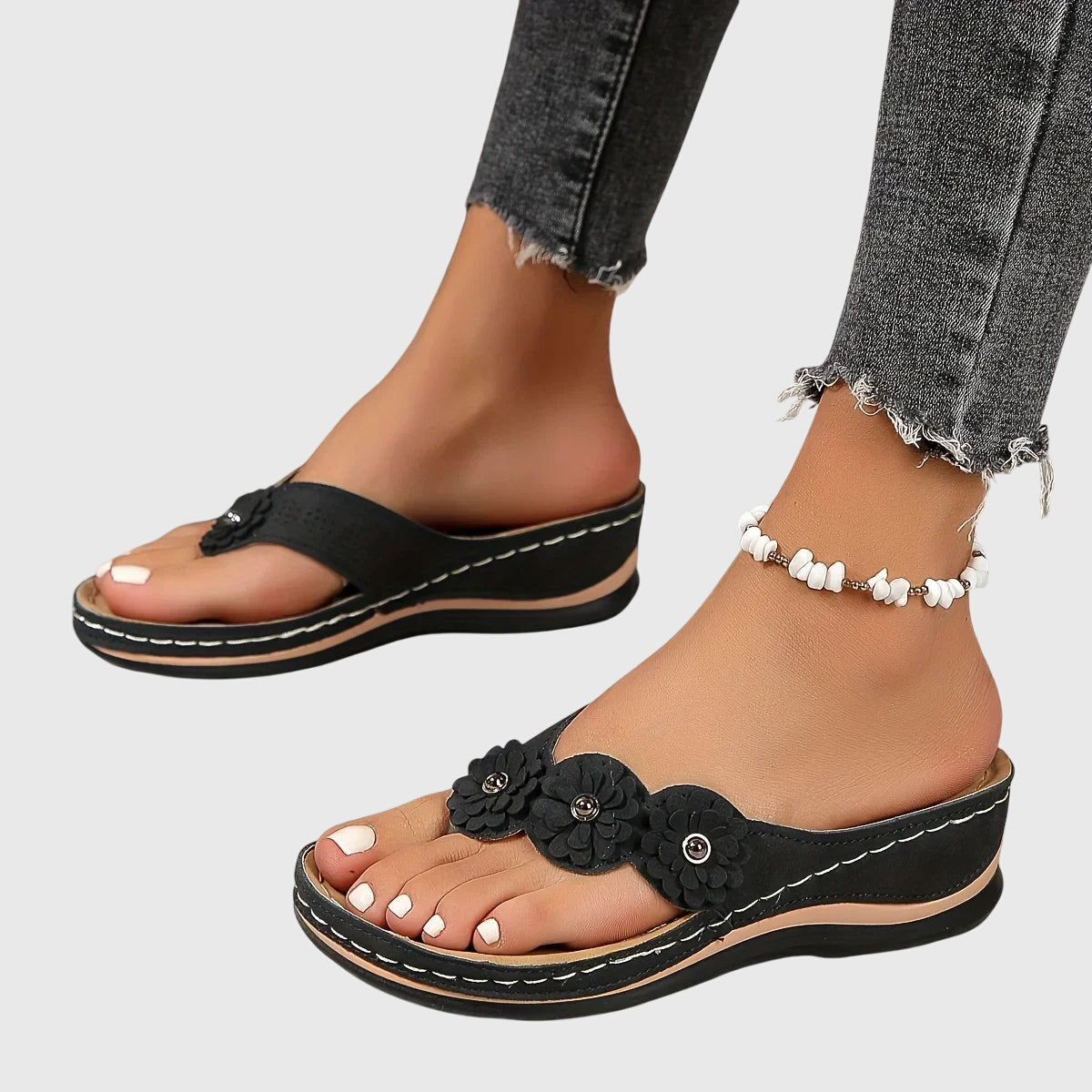 Asha - Elegante orthopädische Flip-Flops