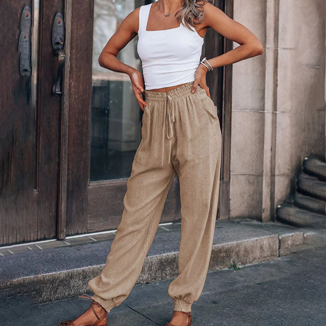 Kaeli – Elegante Jogginghose mit Kordelzug