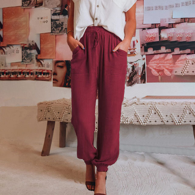 Kaeli – Elegante Jogginghose mit Kordelzug