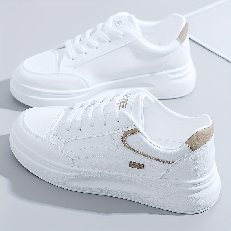 Elegante weiße Sneakers mit leichtem Komfort