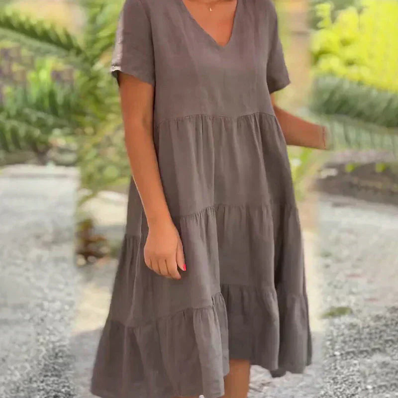 Bexley – Lässiges Sommerkleid mit V-Ausschnitt