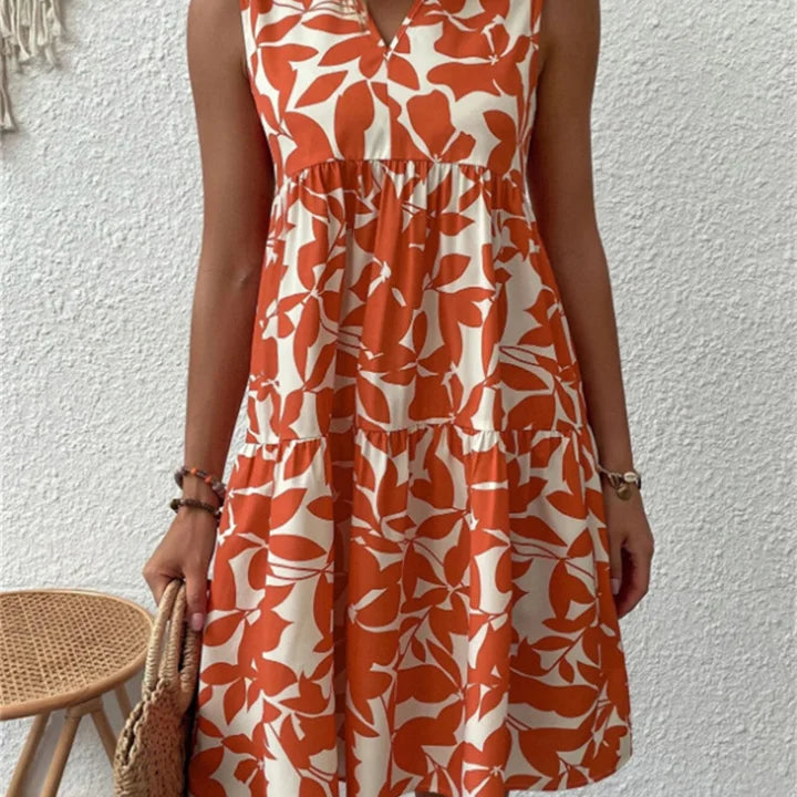 TASHA | FLIESSENDES UND AUSGEGLICHENES MIDI-KLEID