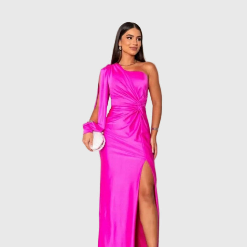 Melyssa | Elegantes, fließendes Maxikleid für den Abend
