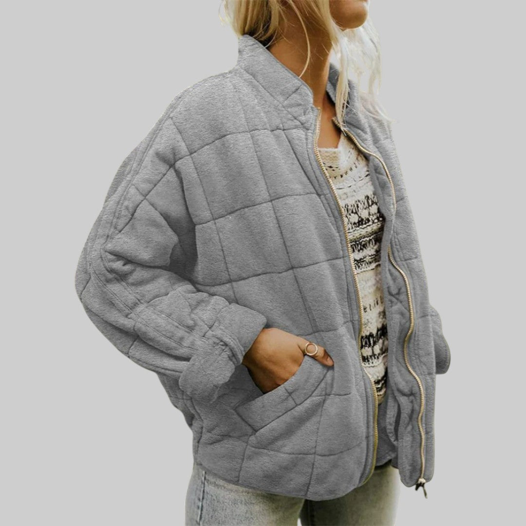 Josiane™ | Elegante gesteppte Oversized-Jacke