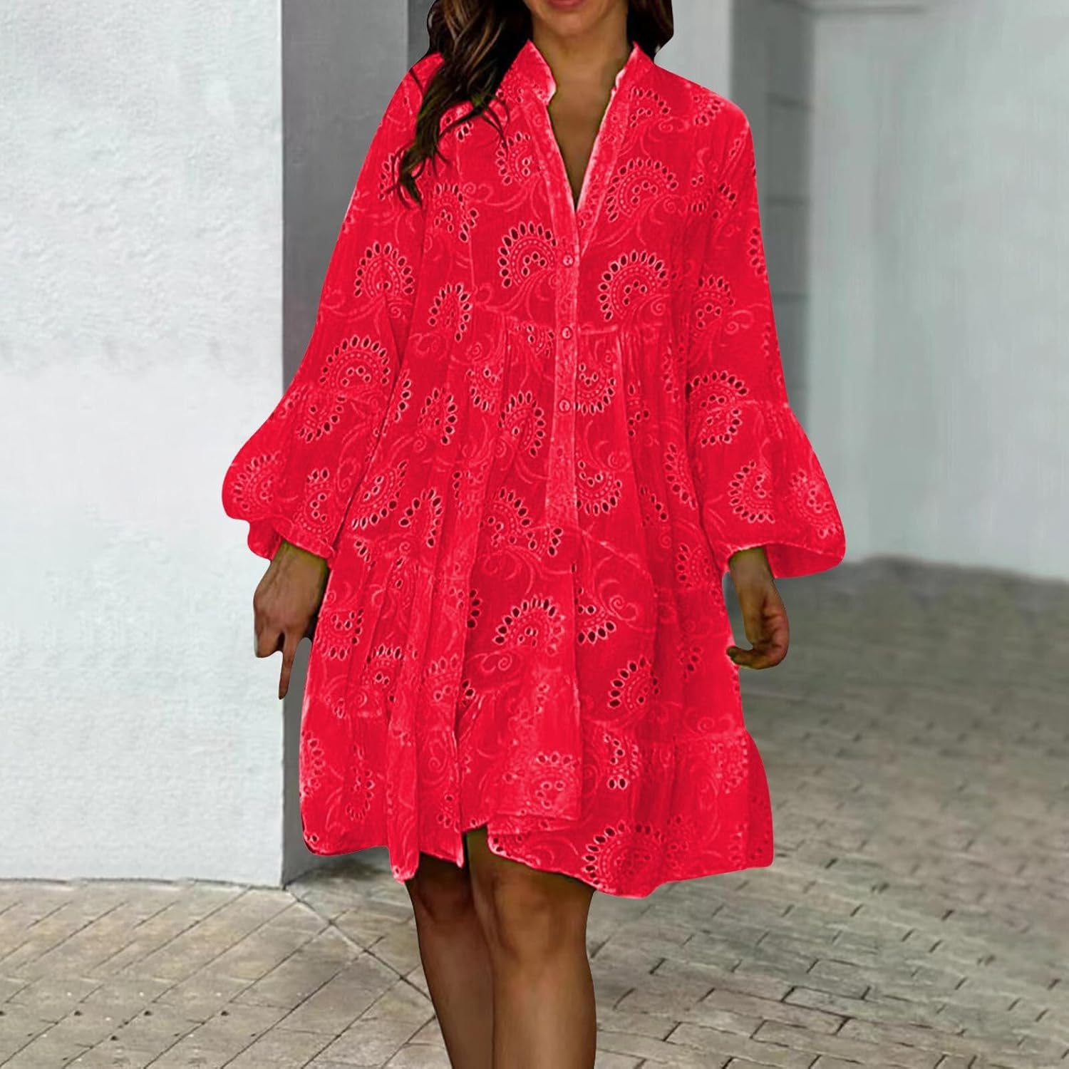 Lydia – Kleid mit Ösen