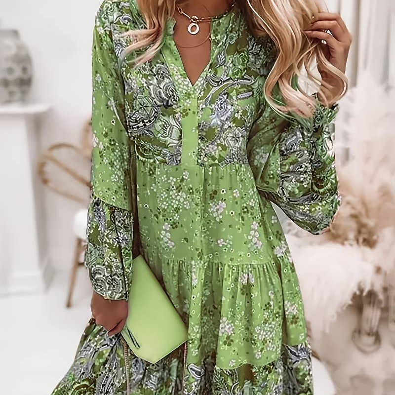 Eira - Boho-Kleid mit Print