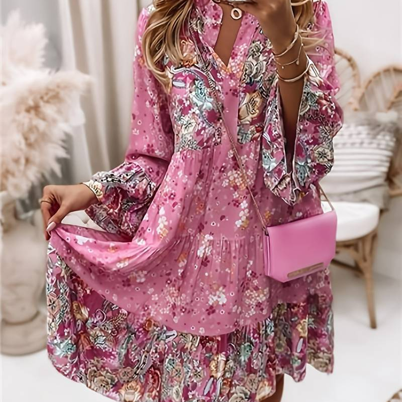 Eira - Boho-Kleid mit Print