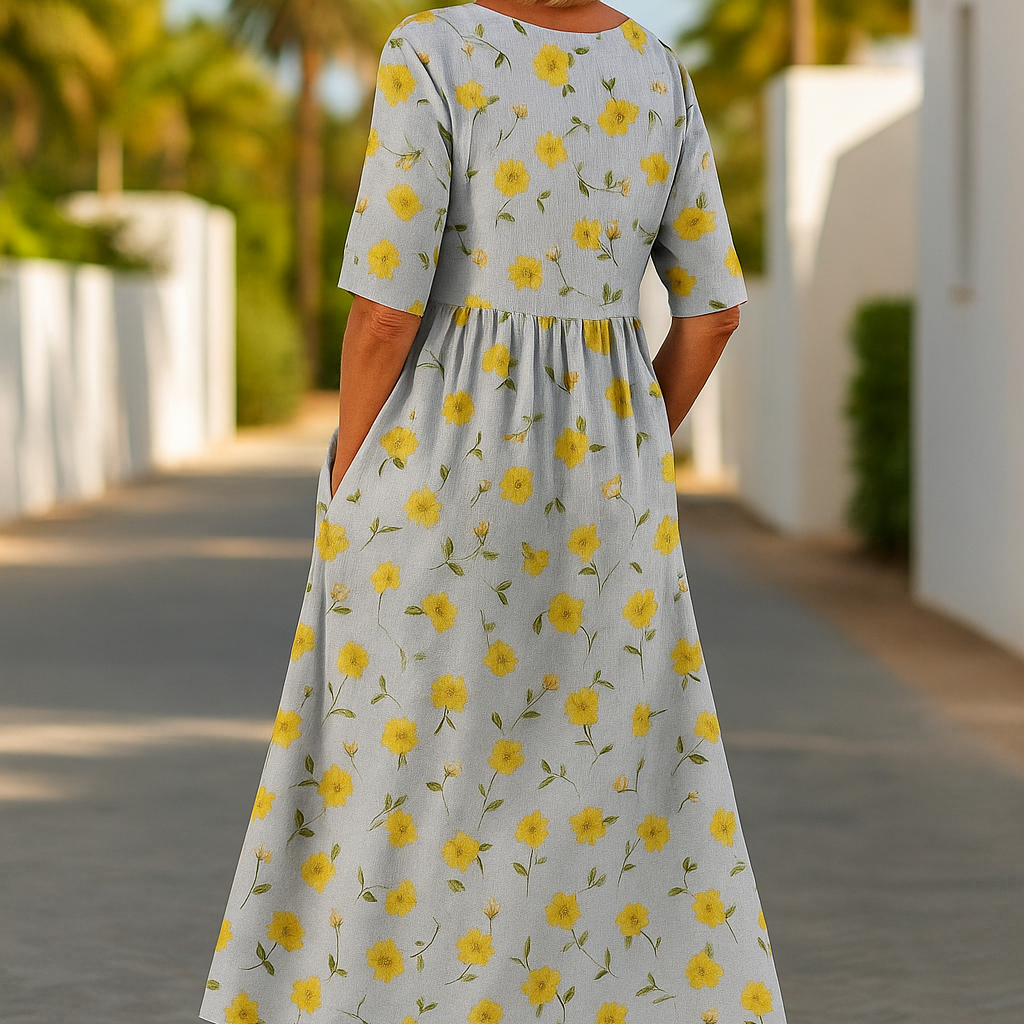 MIDI RELAX-KLEID LUNA