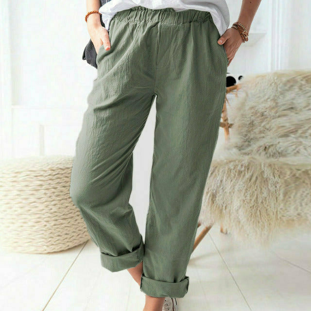 Neria – Hose mit weicher Struktur