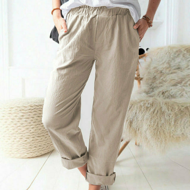 Neria – Hose mit weicher Struktur