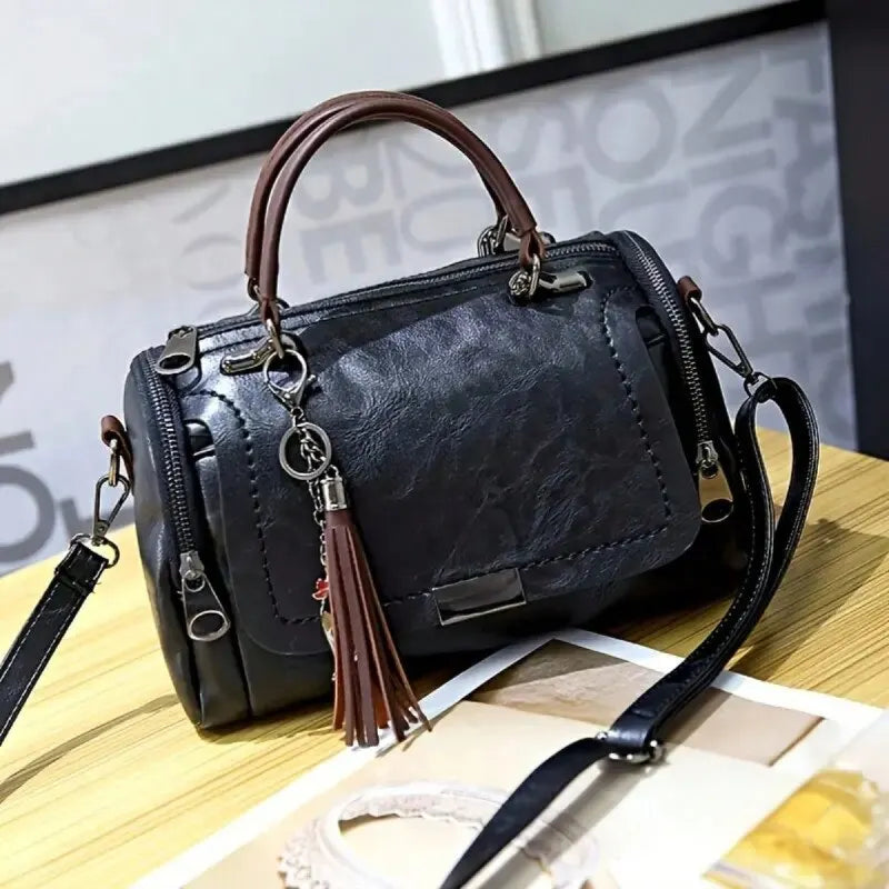 Julie™ | Tote Bag aus genarbtem Leder