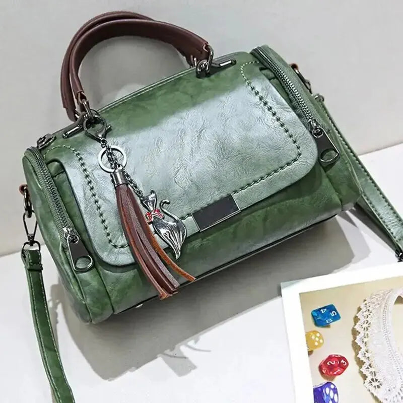 Julie™ | Tote Bag aus genarbtem Leder