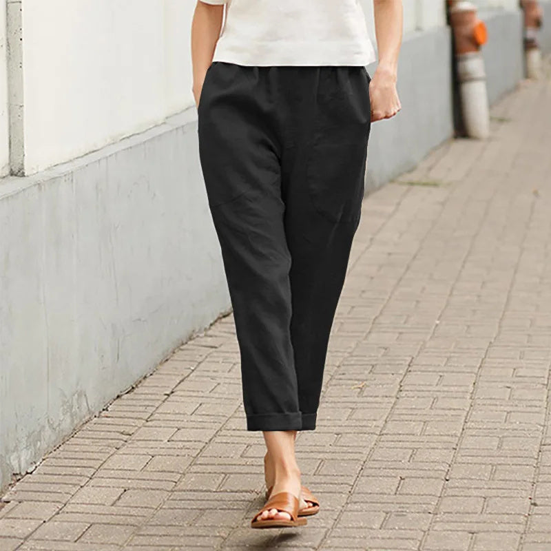 Kriza – Weite Hosen mit Taschen