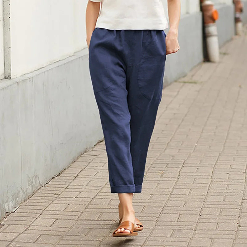 Kriza – Weite Hosen mit Taschen