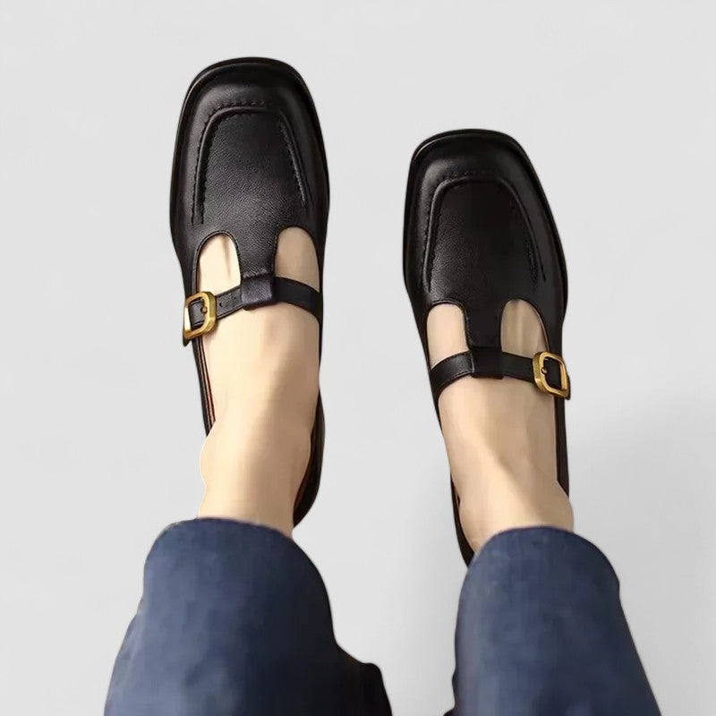 Kyrahnae | Mary Jane Schuhe mit orthopädischem T-Spangenriemen