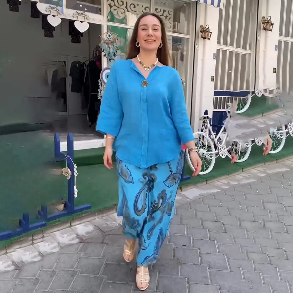 Flavia – Elegantes Boho-Ensemble