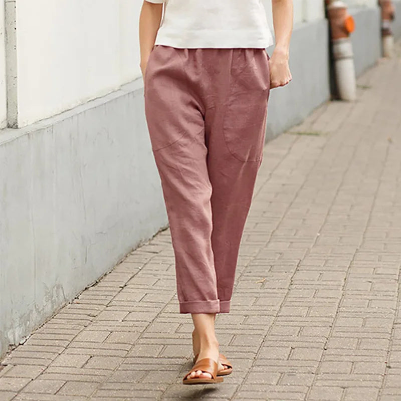 Kriza – Weite Hosen mit Taschen