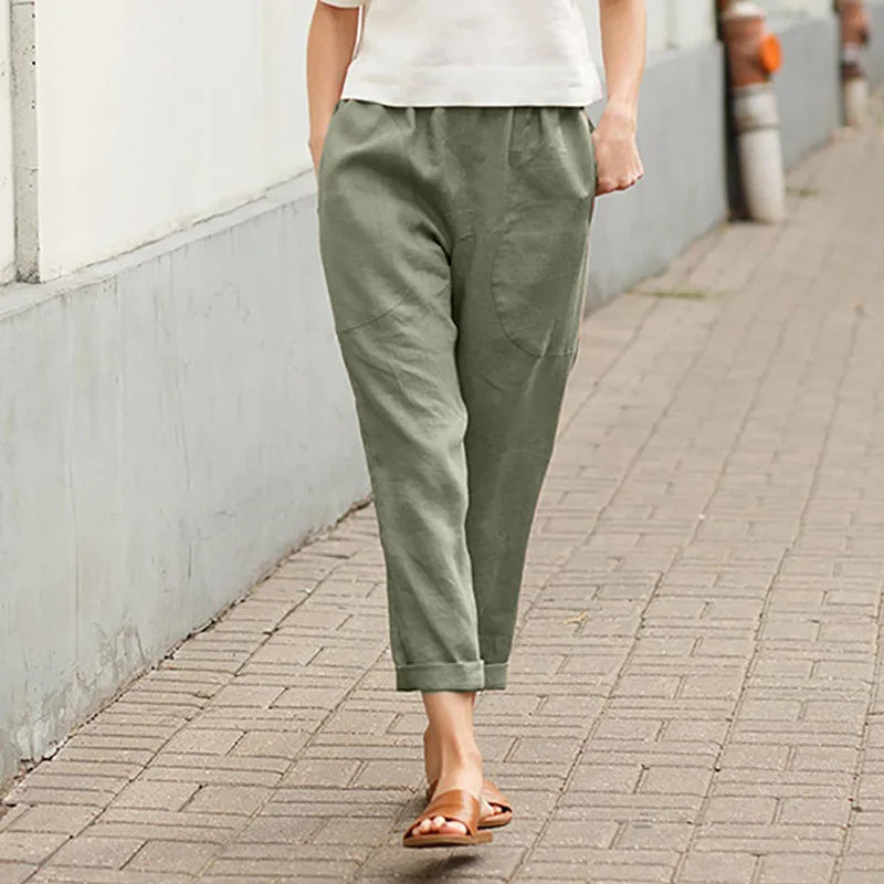 Kriza – Weite Hosen mit Taschen