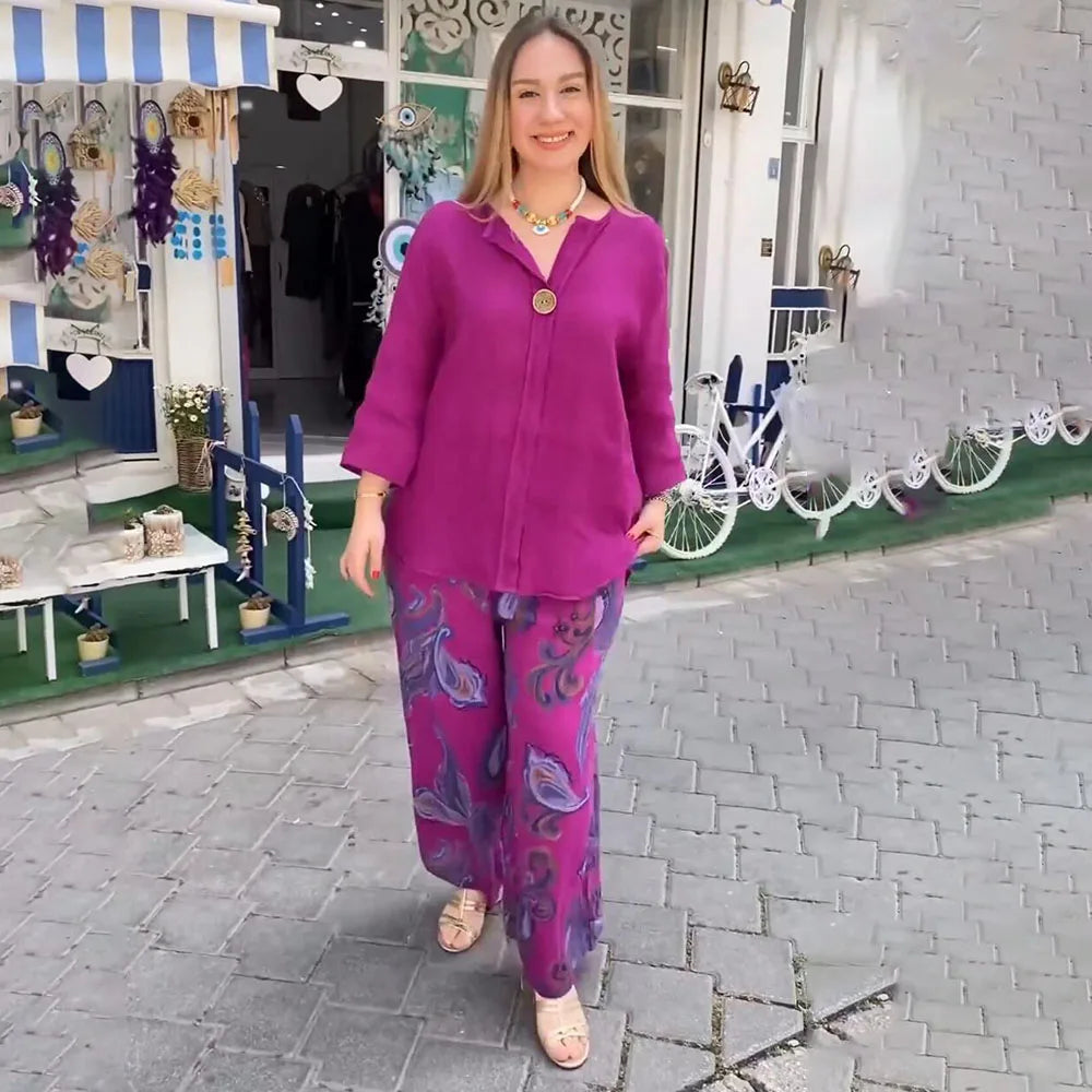Flavia – Elegantes Boho-Ensemble
