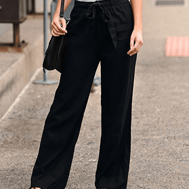 Joleen - Damen-Freizeithose mit Kordelzug und Gummibund