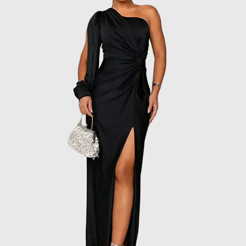 Melyssa | Elegantes, fließendes Maxikleid für den Abend