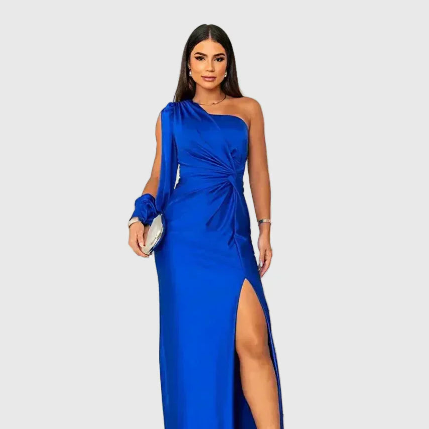 Melyssa | Elegantes, fließendes Maxikleid für den Abend