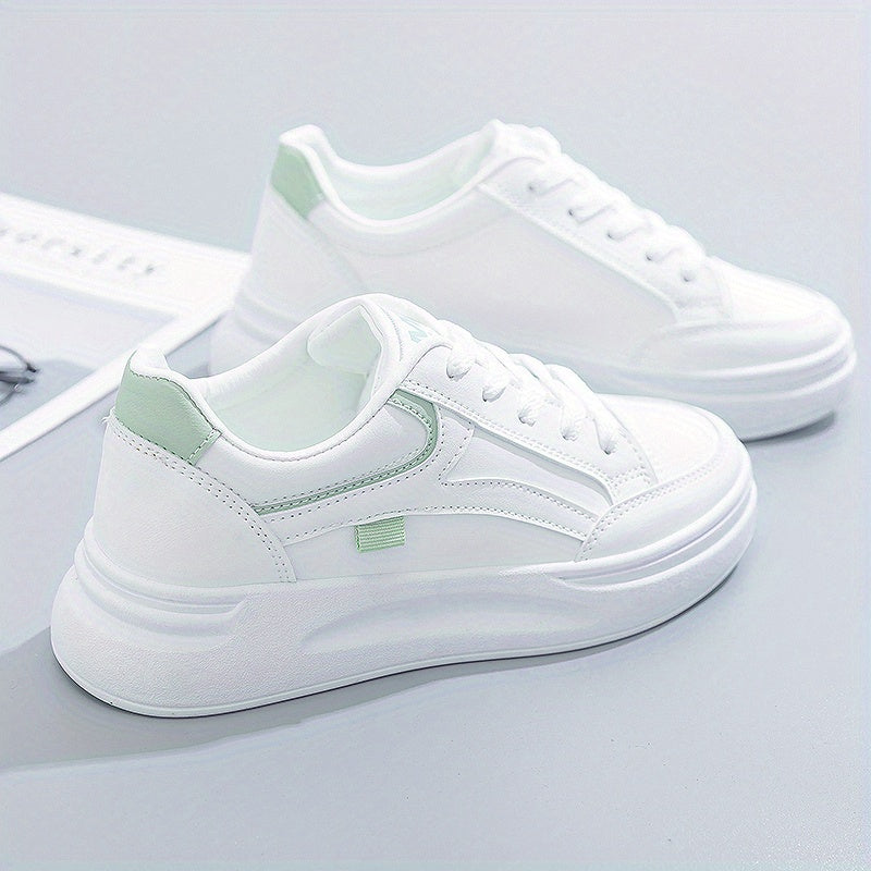 Elegante weiße Sneakers mit leichtem Komfort