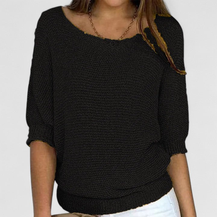 Rachel | Nahtloser Strickpullover