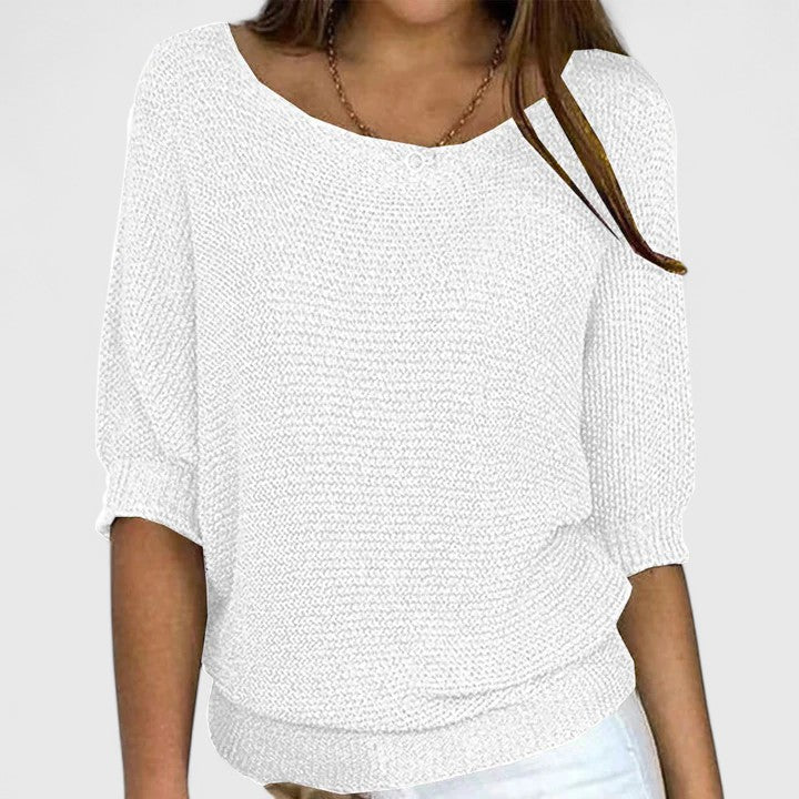Rachel | Nahtloser Strickpullover