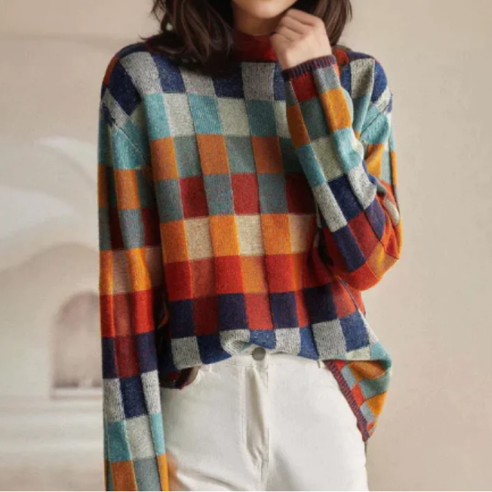 Isla | Retro-Pullover Bequem