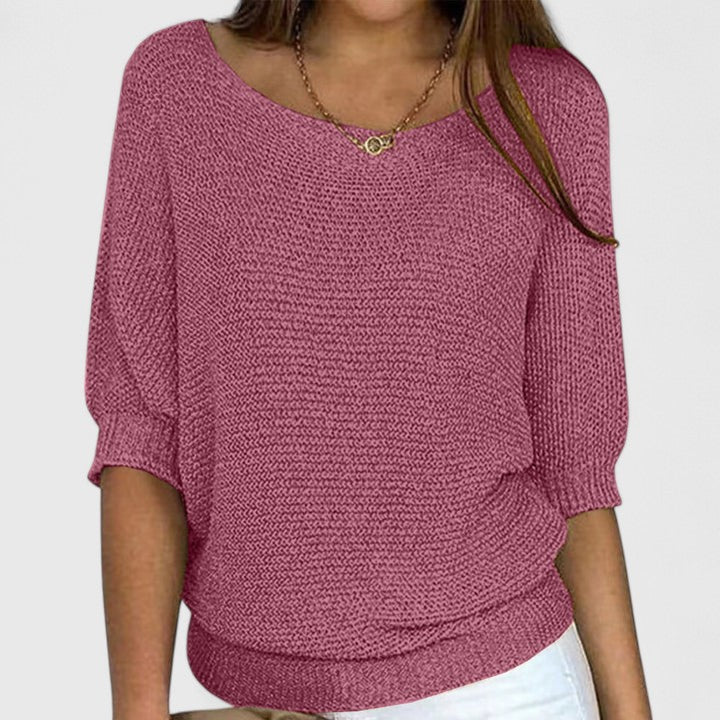 Rachel | Nahtloser Strickpullover