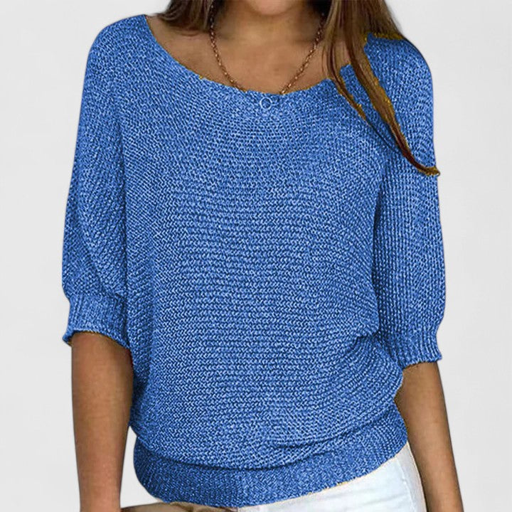 Rachel | Nahtloser Strickpullover